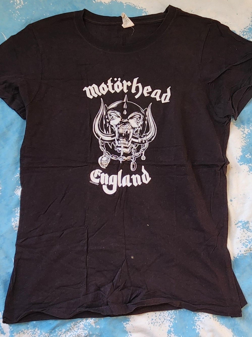 Gildan Black Motörhead England Short-Sleeve Tee